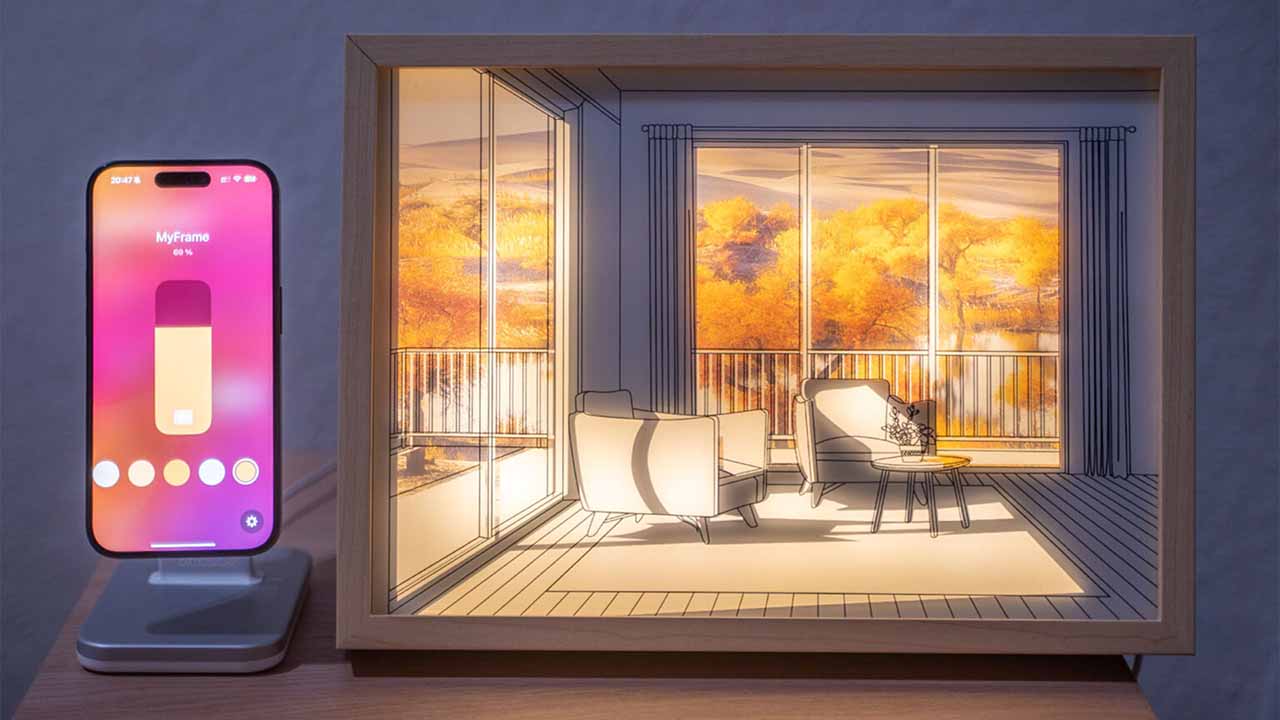 MyFrame: An Open-Source HomeKit Compatible Picture Frame